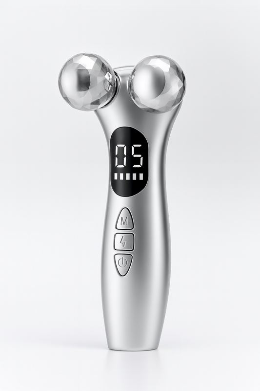 Lifting Facial de Microcorriente con Doble Rodillo